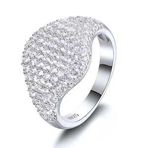 Moissanite Cross Ring – Baguette Iced Out | S925 Sterling Silver Luxury Hip Hop Jewelry for Men & Women
