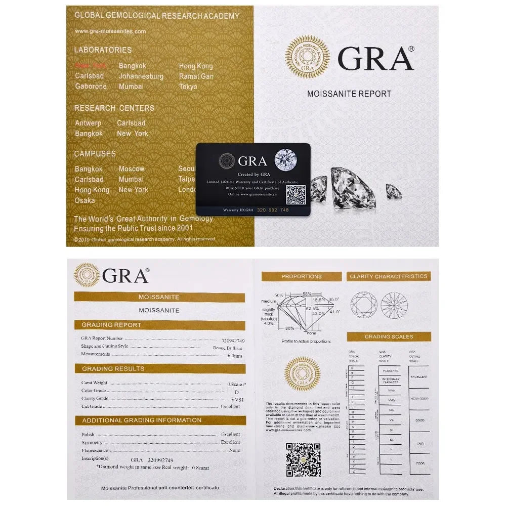 Moissanite Tennis Bracelet – 3mm 4mm Black Full Diamond GRA Certified Hip Hop | 925 Sterling Silver 18K Gold Plated Bracelet for Women & Men