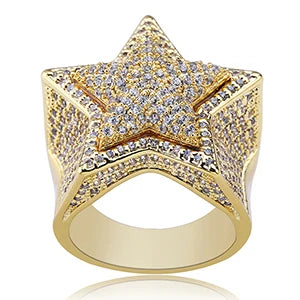 Moissanite Cross Ring – Baguette Iced Out | S925 Sterling Silver Luxury Hip Hop Jewelry for Men & Women