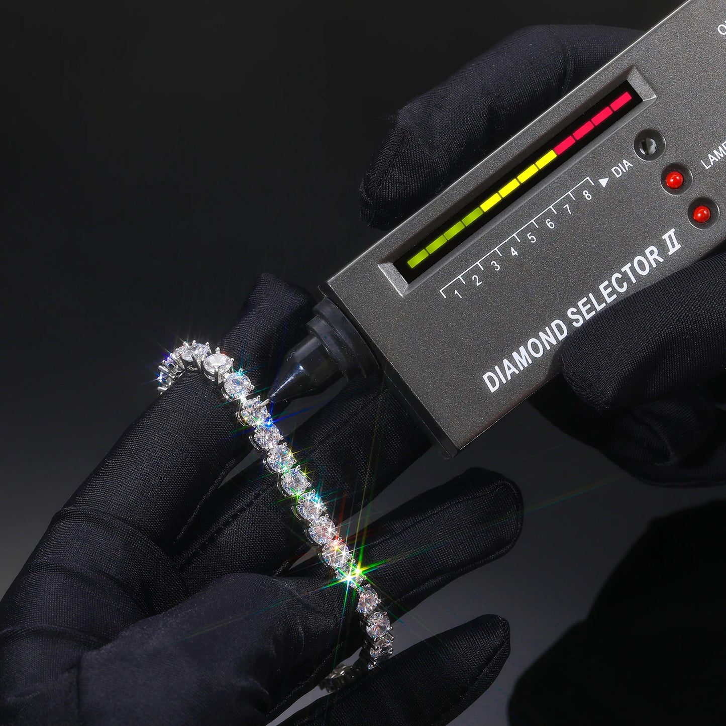 Tennis bracelet moissanite