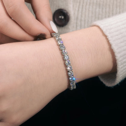 Tennis bracelet moissanite