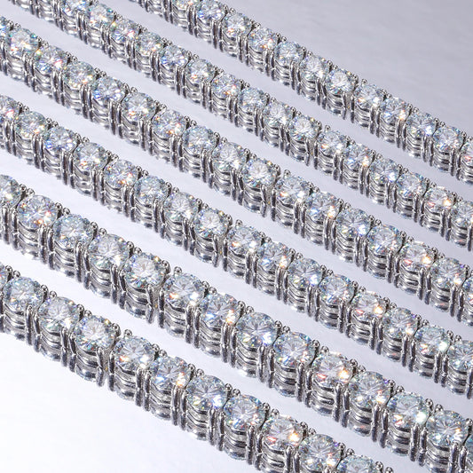 Tennis bracelet moissanite