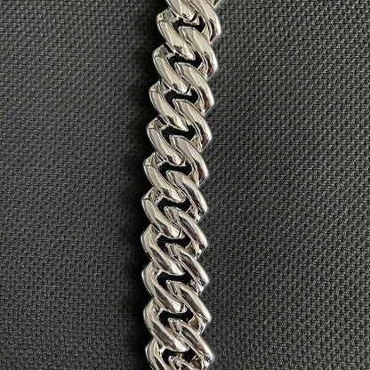 Cuban link moissanite